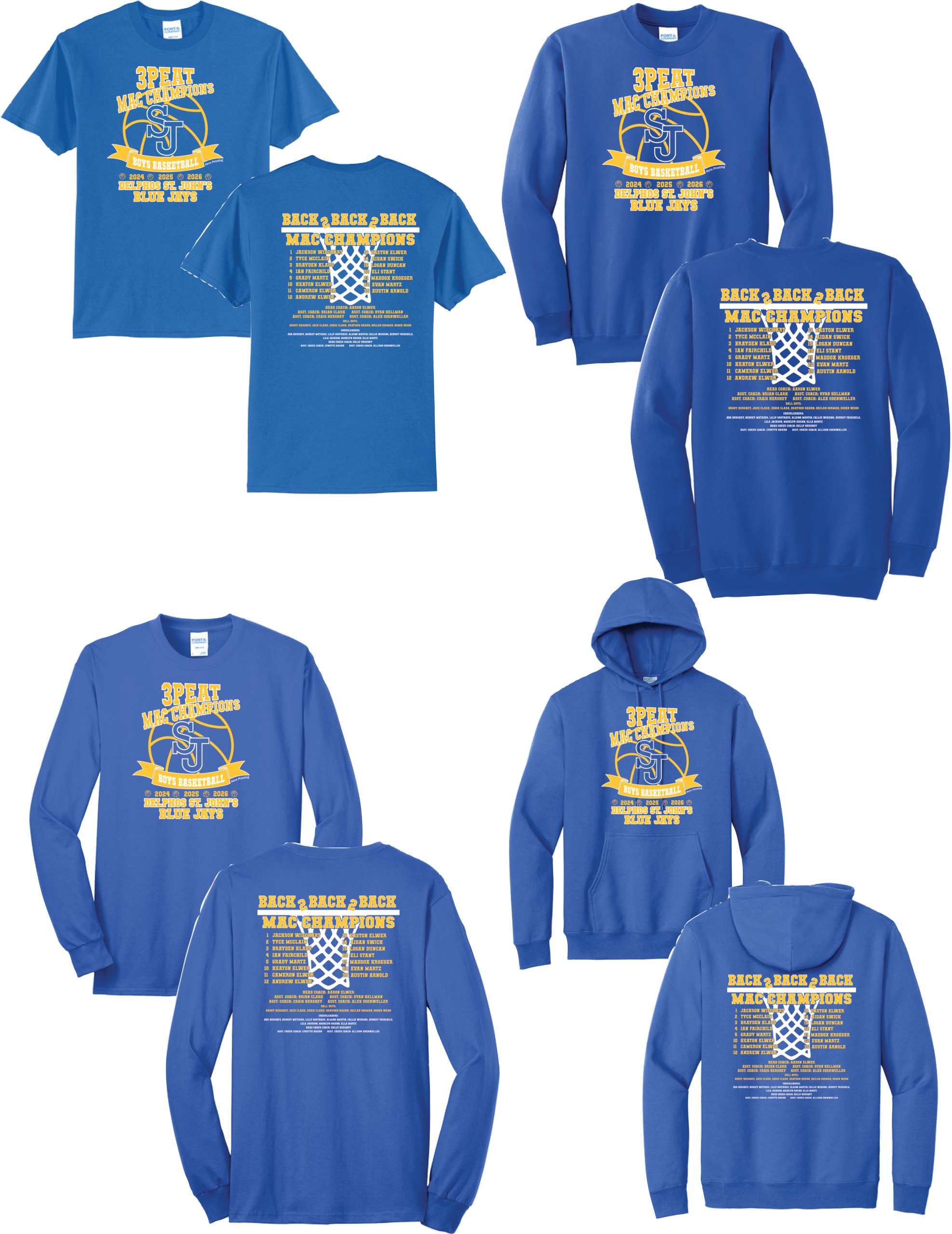 3-Peat MAC Champs Shirt - Image 2