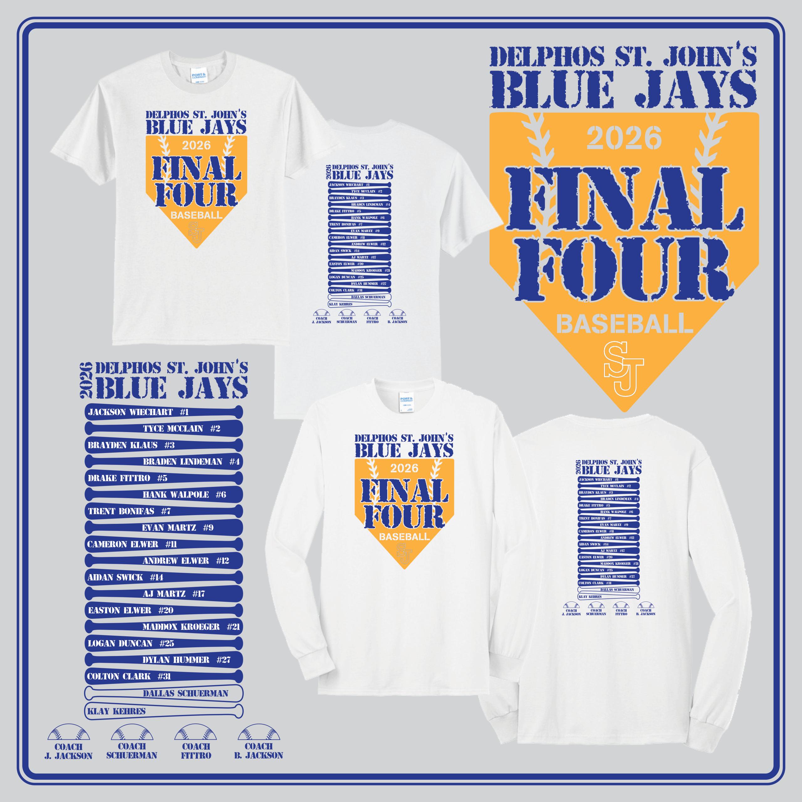 Delphos St. John's Baseball Final Four